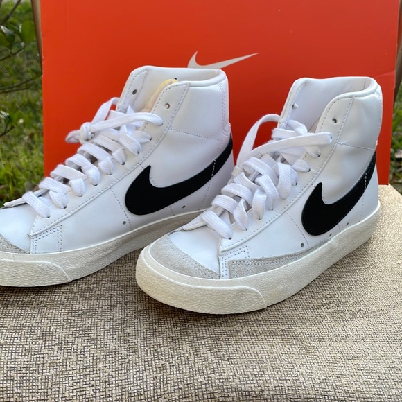 Nike Shoes - Nike Blazer Mid 77vintage grade school 6y 8 women